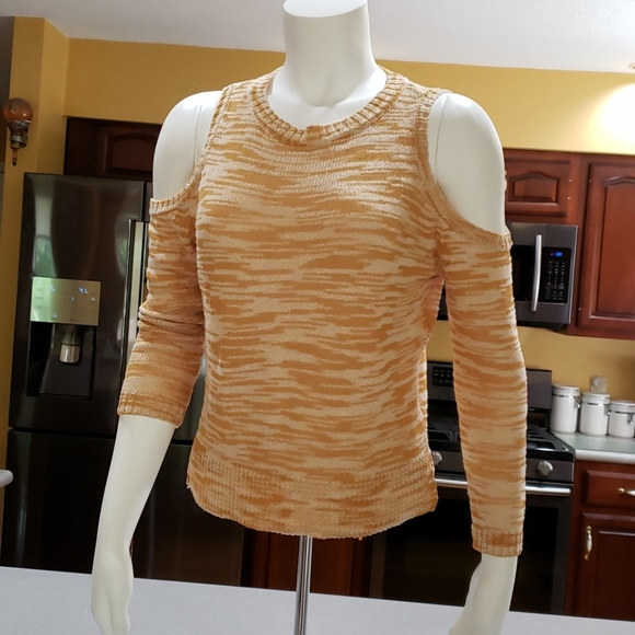 Express Cold Shoulder Sweater Small - Picture 1 of 6